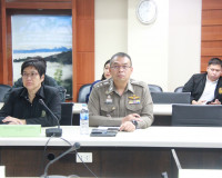 จังหวัดสุราษฎร์ธานีร่วมประชุมติดตามสถานการณ์อุทกภัย พร้อมเฝ้ ... พารามิเตอร์รูปภาพ 23