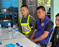 รองผู้ว่าราชการจังหวัดสุราษฎร์ธานี ลงพื้นที่ติดตามสถานการณ์อ ... พารามิเตอร์รูปภาพ 5