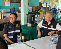 รองผู้ว่าราชการจังหวัดสุราษฎร์ธานี ลงพื้นที่ติดตามสถานการณ์อ ... พารามิเตอร์รูปภาพ 6