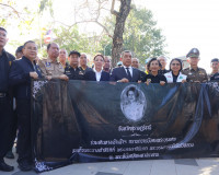 ประชาชนจังหวัดสุราษฎร์ธานีพร้อมใจเดินทางไปเข้าเฝ้าฯ กราบถวาย ... พารามิเตอร์รูปภาพ 14