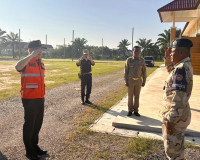 รองผู้ว่าราชการจังหวัดสุราษฎร์ธานี กล่าวพบปะให้โอวาทเจ้าหน้า ... พารามิเตอร์รูปภาพ 1