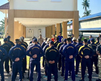 รองผู้ว่าราชการจังหวัดสุราษฎร์ธานี กล่าวพบปะให้โอวาทเจ้าหน้า ... พารามิเตอร์รูปภาพ 4