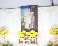 ข้าราชการและประชาชนจังหวัดสุราษฎร์ธานีพร้อมใจร่วมพิธีเจริญพร ... พารามิเตอร์รูปภาพ 6