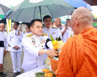 ข้าราชการและประชาชนจังหวัดสุราษฎร์ธานีพร้อมใจร่วมพิธีเจริญพร ... พารามิเตอร์รูปภาพ 9