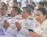 ข้าราชการและประชาชนจังหวัดสุราษฎร์ธานีพร้อมใจร่วมพิธีเจริญพร ... พารามิเตอร์รูปภาพ 25