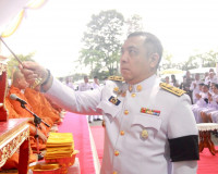ข้าราชการและประชาชนจังหวัดสุราษฎร์ธานีพร้อมใจร่วมพิธีเจริญพร ... พารามิเตอร์รูปภาพ 42