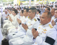 ข้าราชการและประชาชนจังหวัดสุราษฎร์ธานีพร้อมใจร่วมพิธีเจริญพร ... พารามิเตอร์รูปภาพ 43