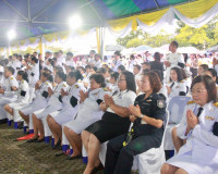 ข้าราชการและประชาชนจังหวัดสุราษฎร์ธานีพร้อมใจร่วมพิธีเจริญพร ... พารามิเตอร์รูปภาพ 49
