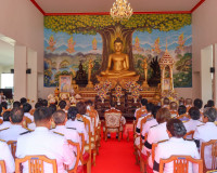 จังหวัดสุราษฎร์ธานี จัดพิธีสวดมนต์ถวายพระพรชัยมงคล เนื่องในโ ... พารามิเตอร์รูปภาพ 9