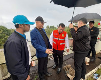 ผู้ว่าราชการจังหวัดสุราษฎร์ธานีลงพื้นที่ตรวจสอบการติดตั้งเคร ... พารามิเตอร์รูปภาพ 14