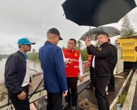 ผู้ว่าราชการจังหวัดสุราษฎร์ธานีลงพื้นที่ตรวจสอบการติดตั้งเคร ... พารามิเตอร์รูปภาพ 15