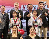 รองผู้ว่าราชการจังหวัดสุราษฎร์ธานี เป็นประธานเปิดการแข่งขันก ... พารามิเตอร์รูปภาพ 1