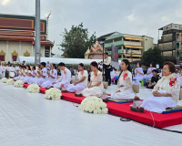 สุราษฎร์ธานีจัดพิธีทำบุญเมืองใหญ่ ตักบาตรพระ 1,110 รูป ฉลอง  ... พารามิเตอร์รูปภาพ 19