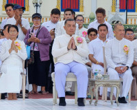 สุราษฎร์ธานีจัดพิธีทำบุญเมืองใหญ่ ตักบาตรพระ 1,110 รูป ฉลอง  ... พารามิเตอร์รูปภาพ 21
