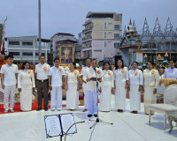 สุราษฎร์ธานีจัดพิธีทำบุญเมืองใหญ่ ตักบาตรพระ 1,110 รูป ฉลอง  ... พารามิเตอร์รูปภาพ 58