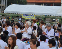 สุราษฎร์ธานีจัดพิธีทำบุญเมืองใหญ่ ตักบาตรพระ 1,110 รูป ฉลอง  ... พารามิเตอร์รูปภาพ 61