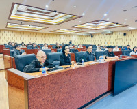 รองผู้ว่าราชการจังหวัดสุราษฎร์ธานี ร่วมประชุมหารือร่วมกับหน่ ... พารามิเตอร์รูปภาพ 4