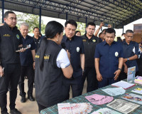 รองผู้ว่าราชการจังหวัดสุราษฎร์ธานี กล่าวต้อนรับ นายนเรศ ธำรง ... พารามิเตอร์รูปภาพ 7