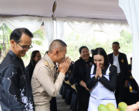 ผู้ว่าราชการจังหวัดสุราษฎร์ธานี ต้อนรับ รมช.มหาดไทย ตรวจเยี่ ... พารามิเตอร์รูปภาพ 25