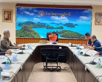 จังหวัดสุราษฎร์ธานีร่วมประชุมติดตามการดำเนินการป้องกันและลดอ ... พารามิเตอร์รูปภาพ 7