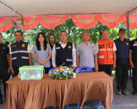 ผู้ว่าฯ สุราษฎร์ธานี ลงพื้นที่ให้กำลังใจเจ้าหน้าที่ผู้ปฏิบัต ... พารามิเตอร์รูปภาพ 7