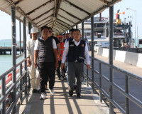 ผู้ว่าฯ สุราษฎร์ธานี ลงพื้นที่ให้กำลังใจเจ้าหน้าที่ผู้ปฏิบัต ... พารามิเตอร์รูปภาพ 12