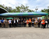 รองผู้ว่าฯ สุราษฎร์ธานี เดินสายตรวจเยี่ยมจุดตรวจ/จุดบริการปร ... พารามิเตอร์รูปภาพ 7