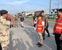 รองผู้ว่าฯ สุราษฎร์ธานี เดินสายตรวจเยี่ยมจุดตรวจ/จุดบริการปร ... พารามิเตอร์รูปภาพ 10