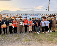 รองผู้ว่าฯ สุราษฎร์ธานี เดินสายตรวจเยี่ยมจุดตรวจ/จุดบริการปร ... พารามิเตอร์รูปภาพ 13