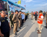 รองผู้ว่าฯ สุราษฎร์ธานี เดินสายตรวจเยี่ยมจุดตรวจ/จุดบริการปร ... พารามิเตอร์รูปภาพ 27
