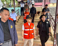 รองผู้ว่าฯ สุราษฎร์ธานี เดินสายตรวจเยี่ยมจุดตรวจ/จุดบริการปร ... พารามิเตอร์รูปภาพ 30