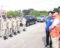 รองผู้ว่าฯ สุราษฎร์ธานี เดินสายตรวจเยี่ยมจุดตรวจ/จุดบริการปร ... พารามิเตอร์รูปภาพ 40