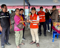 รองผู้ว่าฯ สุราษฎร์ธานี เดินสายตรวจเยี่ยมจุดตรวจ/จุดบริการปร ... พารามิเตอร์รูปภาพ 44