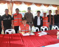 รองผู้ว่าฯ สุราษฎร์ธานี เดินสายตรวจเยี่ยมจุดตรวจ/จุดบริการปร ... พารามิเตอร์รูปภาพ 58