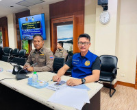 รองผู้ว่าฯ สุราษฎร์ธานี ประชุมติดตามสถานการณ์อุบัติเหตุช่วงป ... พารามิเตอร์รูปภาพ 6