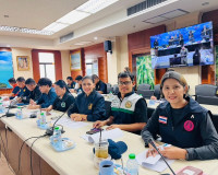 รองผู้ว่าฯ สุราษฎร์ธานี ประชุมติดตามสถานการณ์อุบัติเหตุช่วงป ... พารามิเตอร์รูปภาพ 13