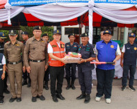 รองผู้ว่าฯ สุราษฎร์ธานี ลงพื้นที่ตรวจเยี่ยมจุดตรวจโซนใต้ ให้ ... พารามิเตอร์รูปภาพ 14