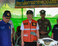 รองผู้ว่าฯ สุราษฎร์ธานี ลงพื้นที่ตรวจเยี่ยมจุดตรวจโซนใต้ ให้ ... พารามิเตอร์รูปภาพ 16