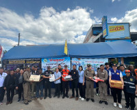 รองผู้ว่าราชการจังหวัดสุราษฎร์ธานีออกตรวจเยี่ยมและให้กำลังใจ ... พารามิเตอร์รูปภาพ 6