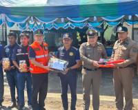 รองผู้ว่าราชการจังหวัดสุราษฎร์ธานีออกตรวจเยี่ยมและให้กำลังใจ ... พารามิเตอร์รูปภาพ 8