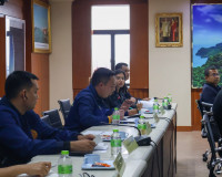 จังหวัดสุราษฎร์ธานี ประชุมซักซ้อมการดำเนินงานตามแผนการอำนวยค ... พารามิเตอร์รูปภาพ 2