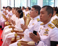จังหวัดสุราษฎร์ธานีจัดพิธีเจริญพระพุทธมนต์ถวายพระพรชัยมงคล เ ... พารามิเตอร์รูปภาพ 5