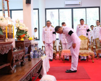 จังหวัดสุราษฎร์ธานีจัดพิธีเจริญพระพุทธมนต์ถวายพระพรชัยมงคล เ ... พารามิเตอร์รูปภาพ 6