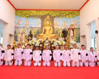 จังหวัดสุราษฎร์ธานีจัดพิธีเจริญพระพุทธมนต์ถวายพระพรชัยมงคล เ ... พารามิเตอร์รูปภาพ 15