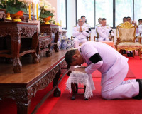 จังหวัดสุราษฎร์ธานีจัดพิธีเจริญพระพุทธมนต์ถวายพระพรชัยมงคล เ ... พารามิเตอร์รูปภาพ 20