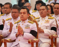 จังหวัดสุราษฎร์ธานีจัดพิธีเจริญพระพุทธมนต์ถวายพระพรชัยมงคล เ ... พารามิเตอร์รูปภาพ 26