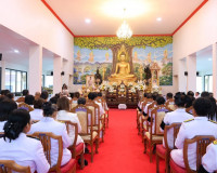 จังหวัดสุราษฎร์ธานีจัดพิธีเจริญพระพุทธมนต์ถวายพระพรชัยมงคล เ ... พารามิเตอร์รูปภาพ 28