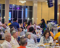 ผู้ว่าฯ สุราษฎร์ธานี เป็นประธานกล่าวต้อนรับงานเลี้ยงรับรองมู ... พารามิเตอร์รูปภาพ 17