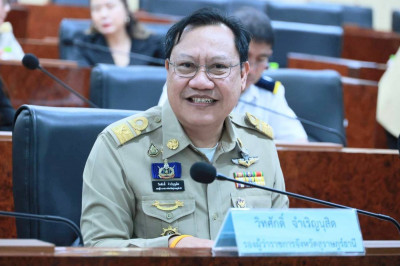 รองผู้ว่าราชการจังหวัดฯ เข้าร่วมประชุมเพื่อนำเสนอการจัดตั้งศ ... พารามิเตอร์รูปภาพ 1