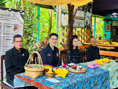 รองผู้ว่าราชการจังหวัดสุราษฎร์ธานี ร่วมต้อนรับนางสาวศศิธร กิ ... พารามิเตอร์รูปภาพ 1